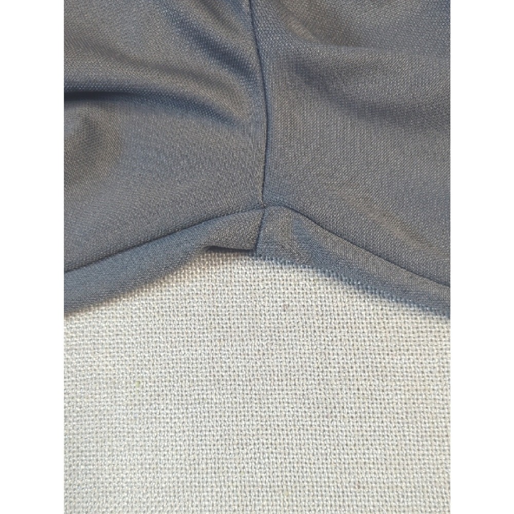 adidas Gray Joggers Adult Size S White Stripes Ankle Zip Athletic Pants - Picture 13 of 16